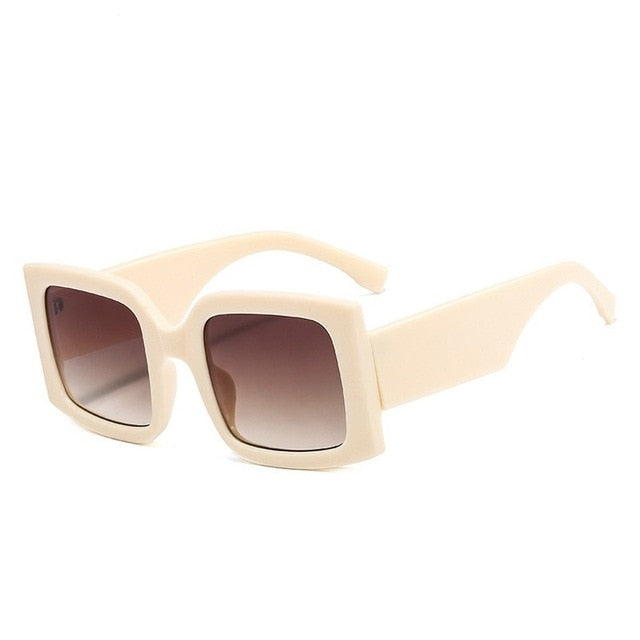 Large-frame colorful sunglasses for men and women