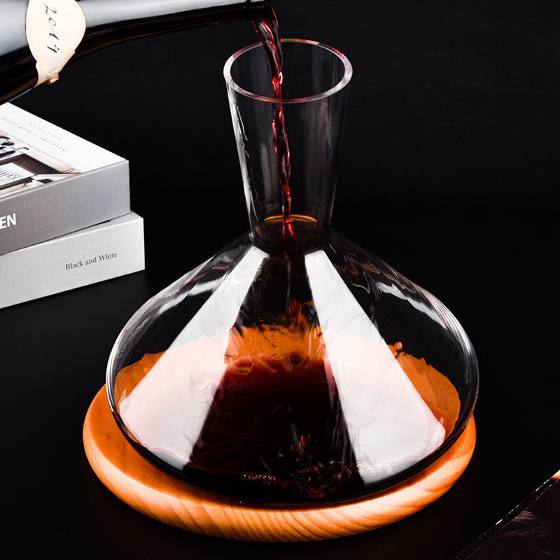 Balanced Glass Decanter Wine Dispenser