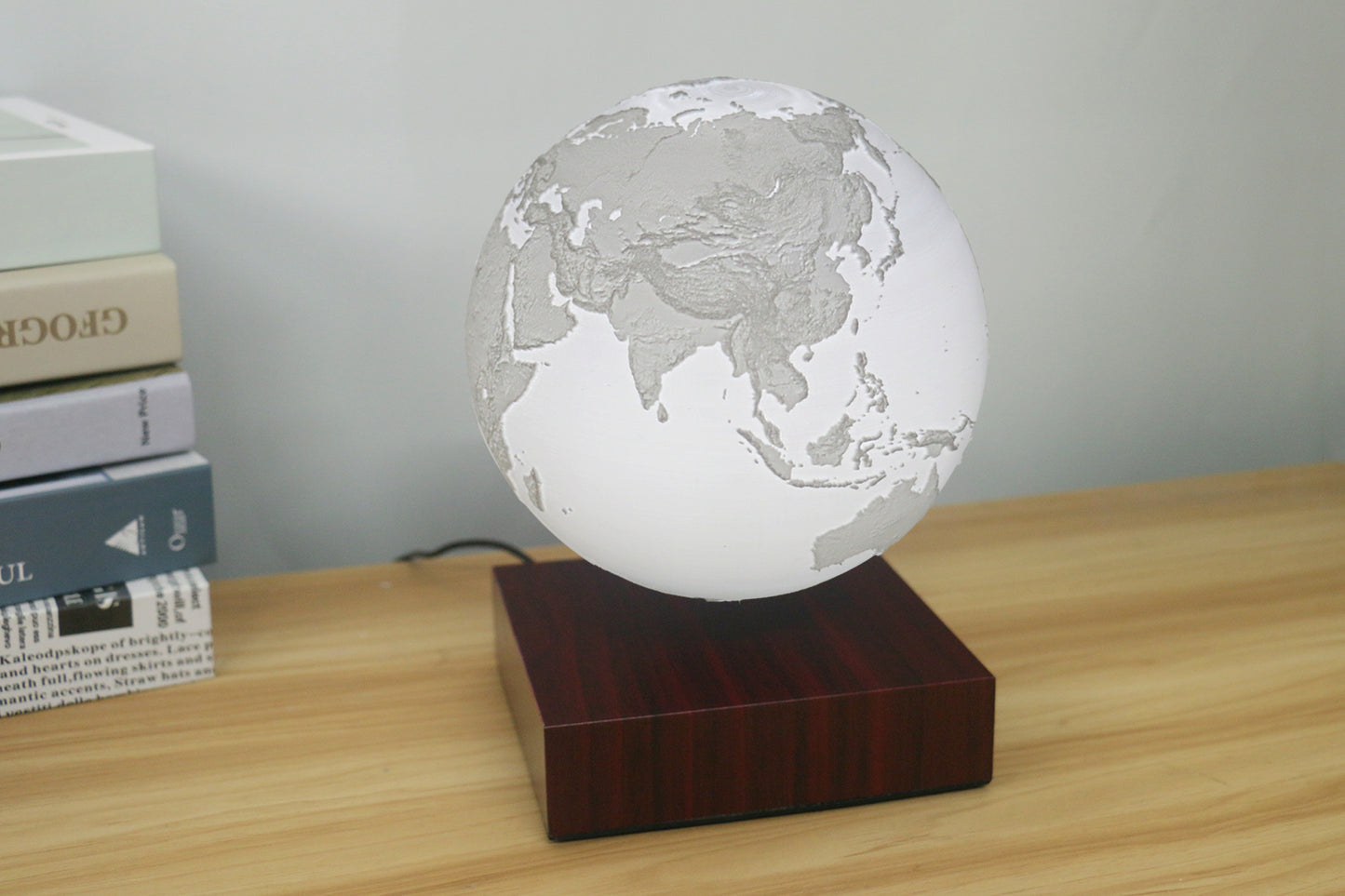 Levitating Earth Jupiter Magnetic LED Night Light