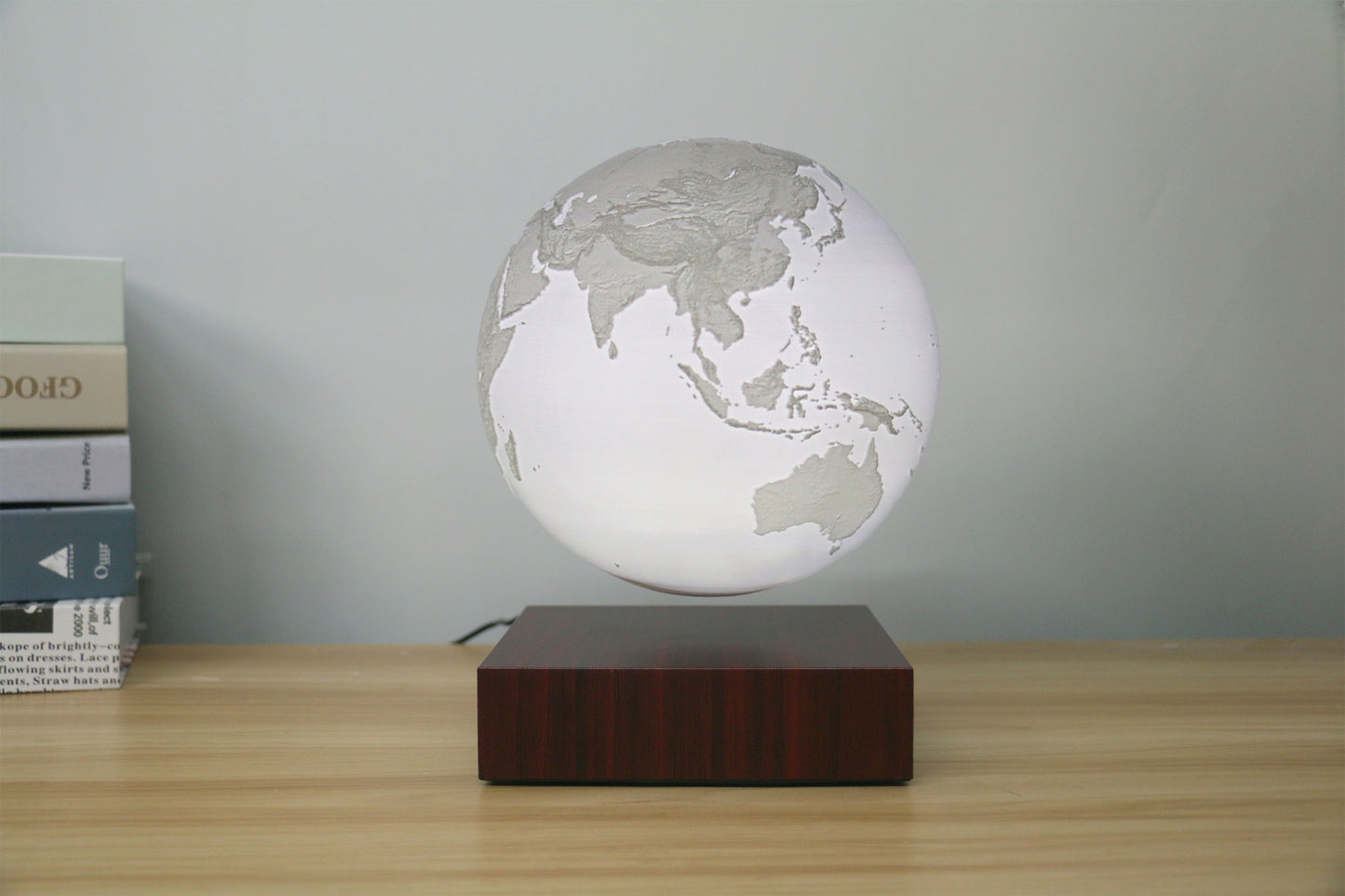 Levitating Earth Jupiter Magnetic LED Night Light