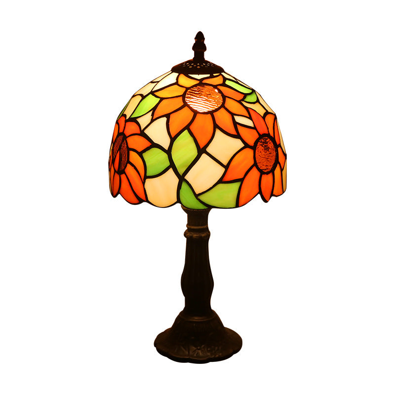 Retro Mosaic Style Stain Glass Lamp