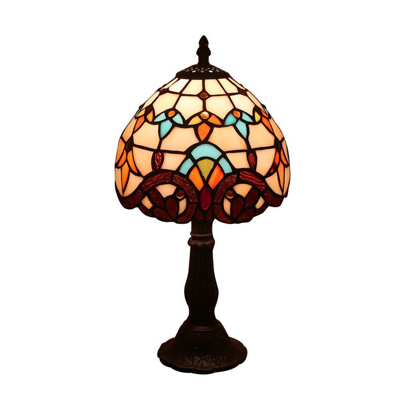 Retro Mosaic Style Stain Glass Lamp