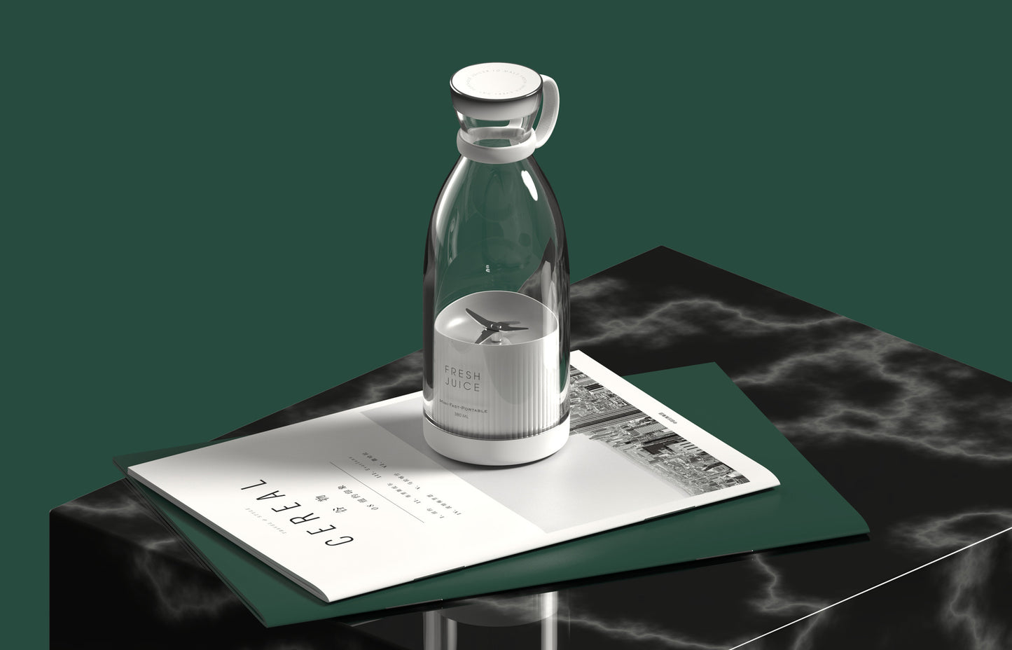 Rechargeable 350ML Electric Juicer Blender