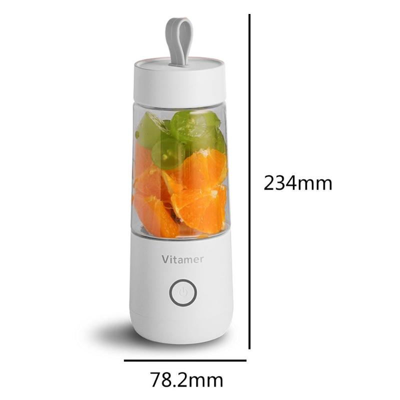 350ml Portable Juicer Electric USB Rechargeable Mixer