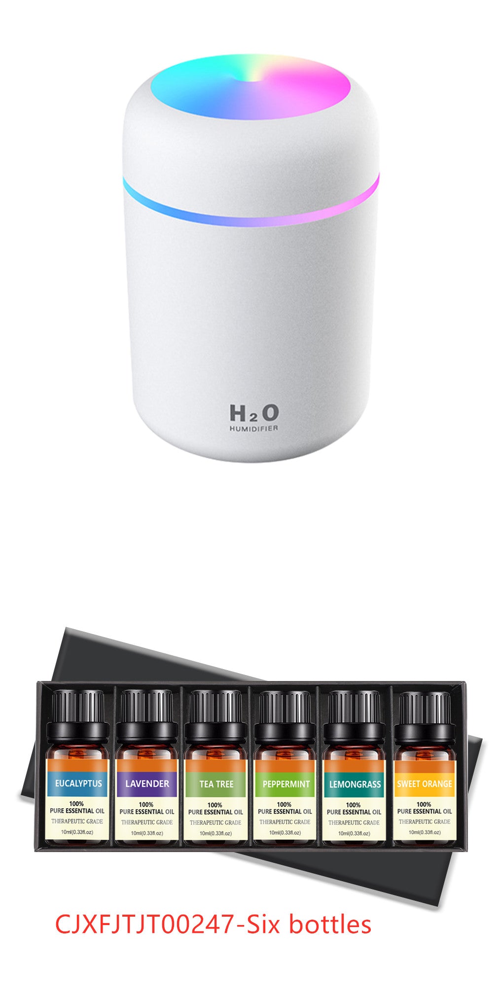 Mini Ultrasonic Aromatherapy Essential Oil Diffuser