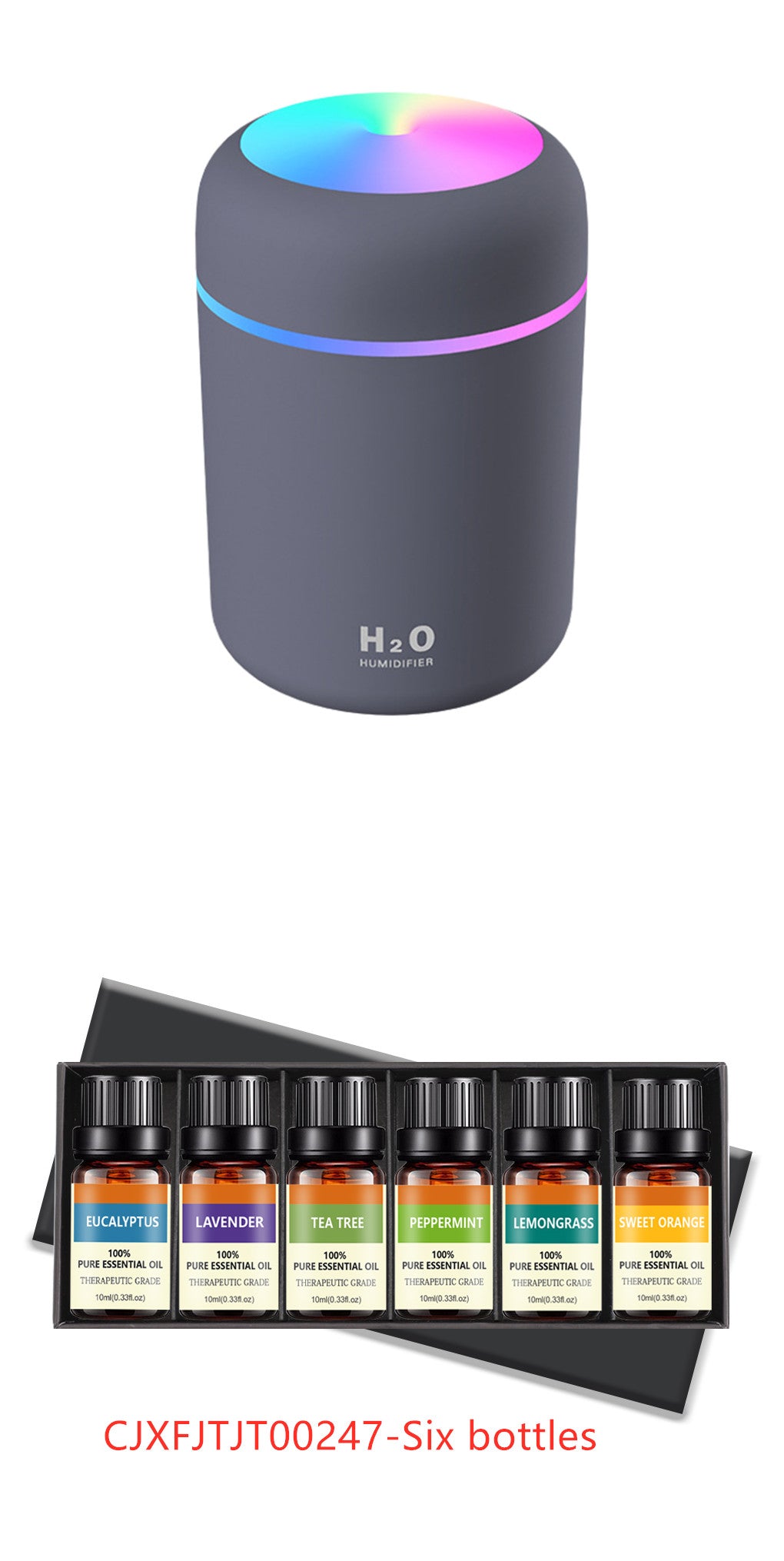 Mini Ultrasonic Aromatherapy Essential Oil Diffuser