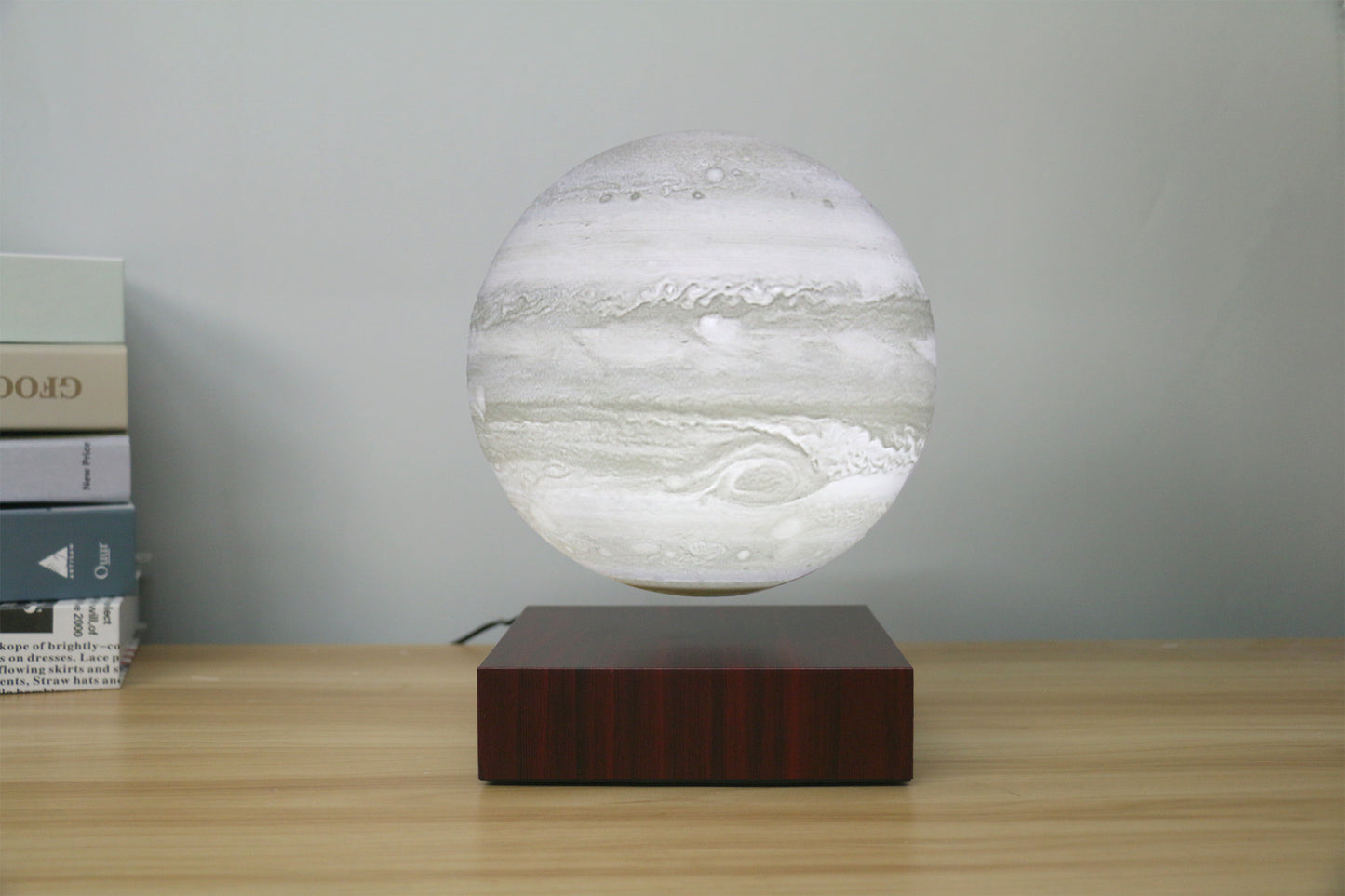Levitating Earth Jupiter Magnetic LED Night Light