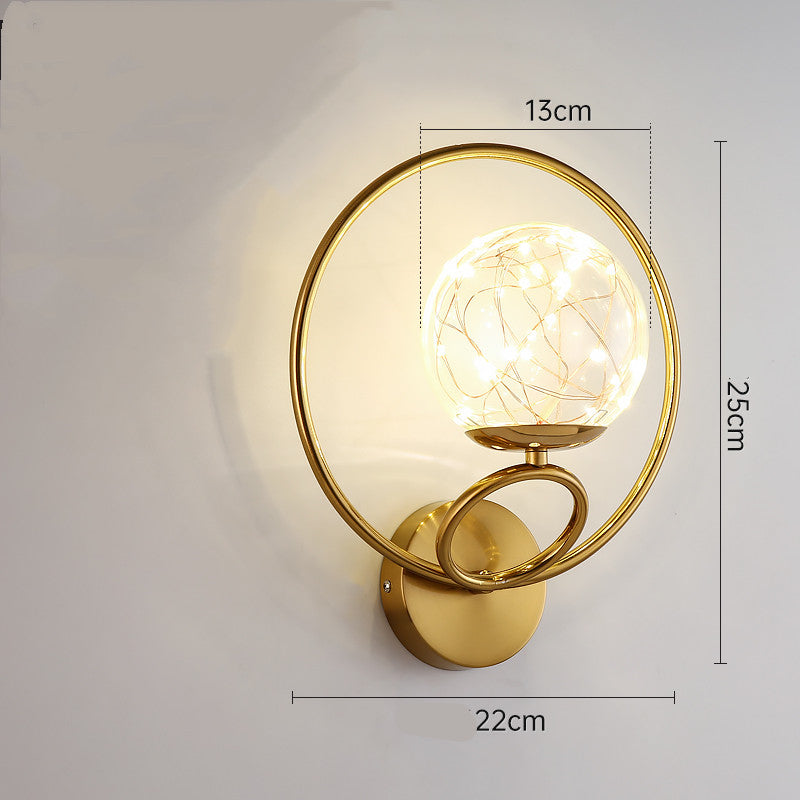 Luxury Transparent Creative Crystal Interior Lighting Lamp Fixtures