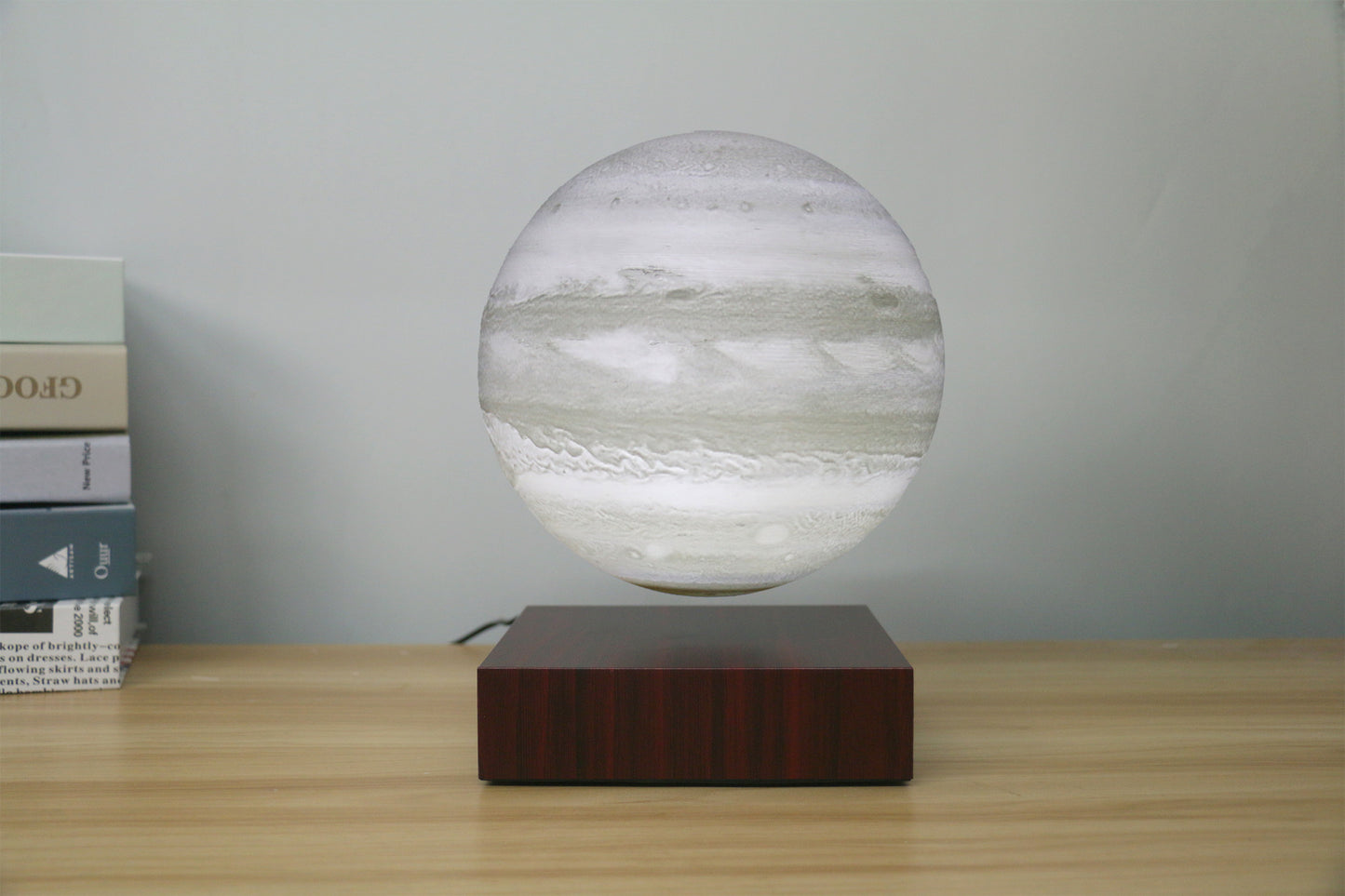 Levitating Earth Jupiter Magnetic LED Night Light