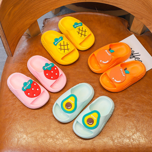 Children's Fruit Design Summer Slippers