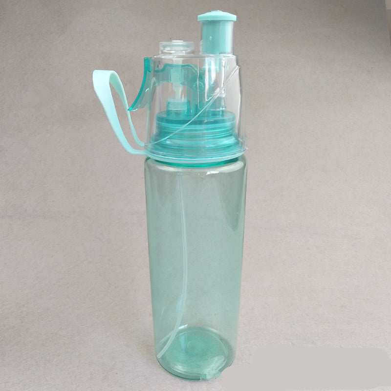 Portable Sports Mist Spray Water Bottle
