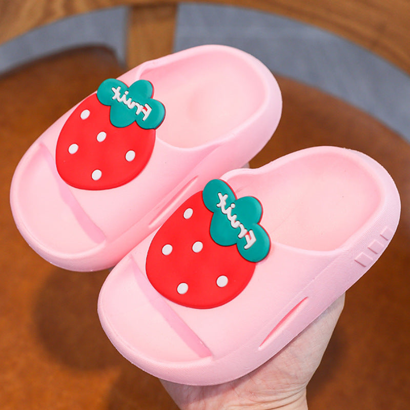 Children's Fruit Design Summer Slippers