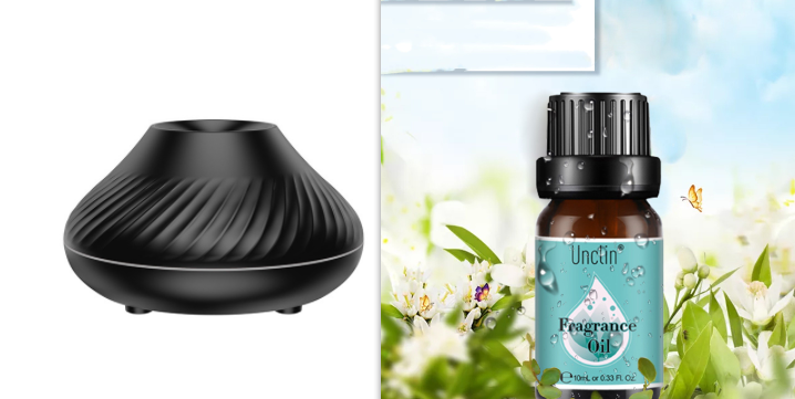 New Volcanic Flame Aromatherapy Essential Oil Diffuser