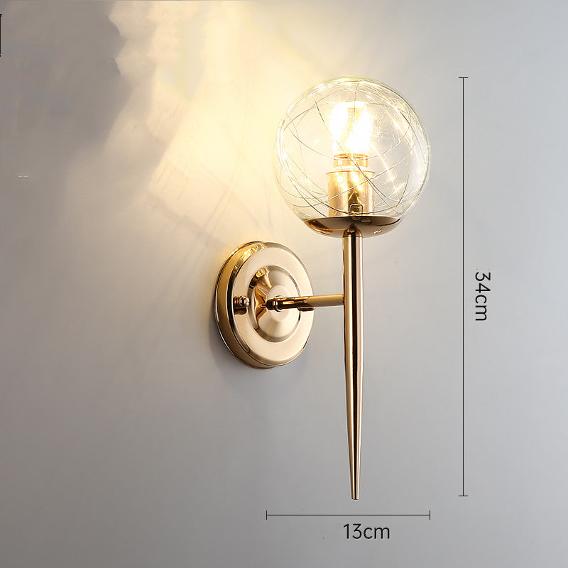 Luxury Transparent Creative Crystal Interior Lighting Lamp Fixtures