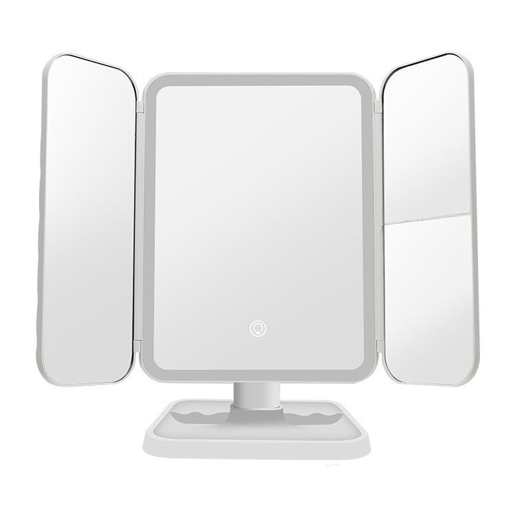 Wireless Rechargeable Tri-Color Led Beauty Mirror