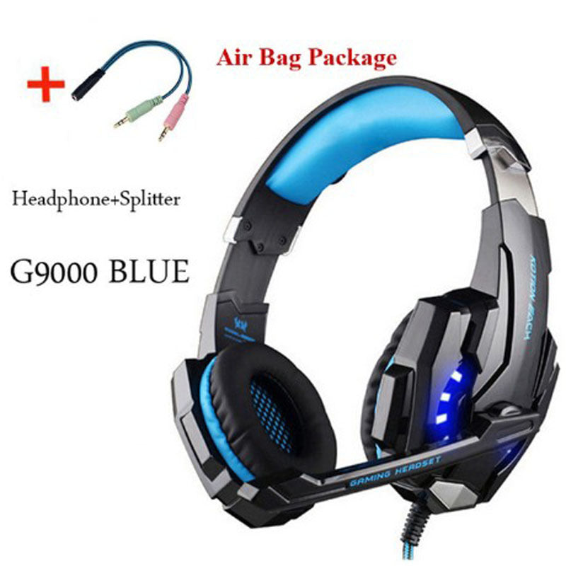 Wired Gaming Surround Sound Deep Bass Headset With Microphone