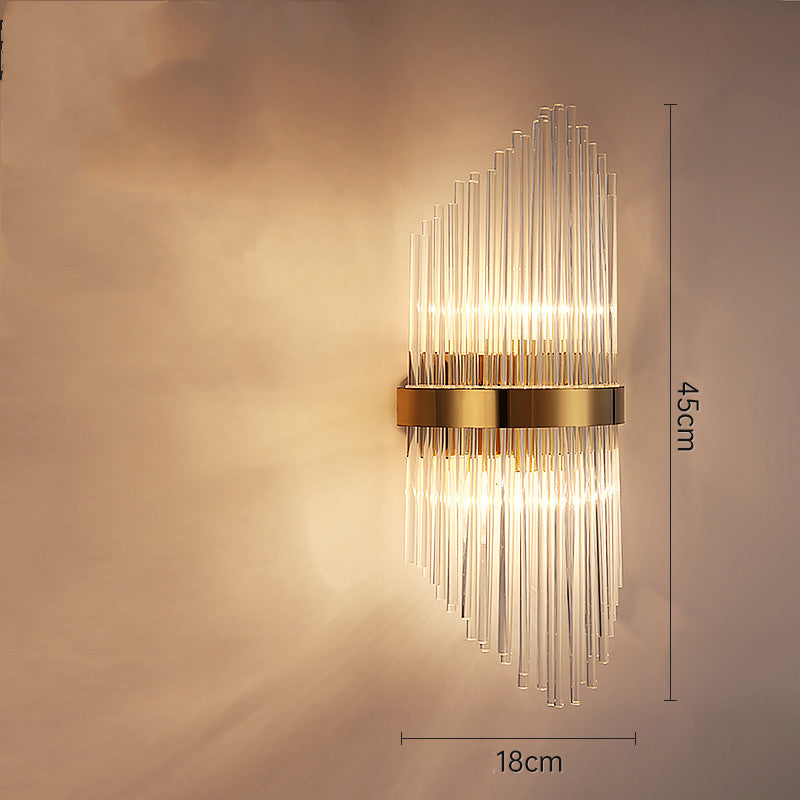 Luxury Transparent Creative Crystal Interior Lighting Lamp Fixtures