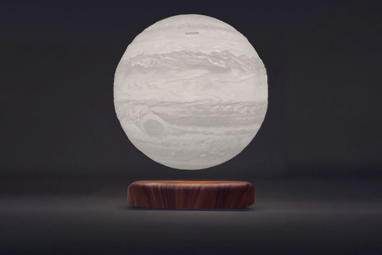 Levitating Earth Jupiter Magnetic LED Night Light