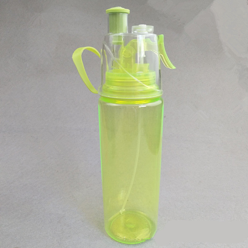 Portable Sports Mist Spray Water Bottle