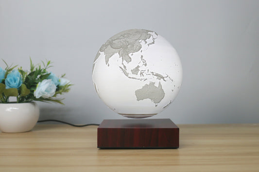 Levitating Earth Jupiter Magnetic LED Night Light