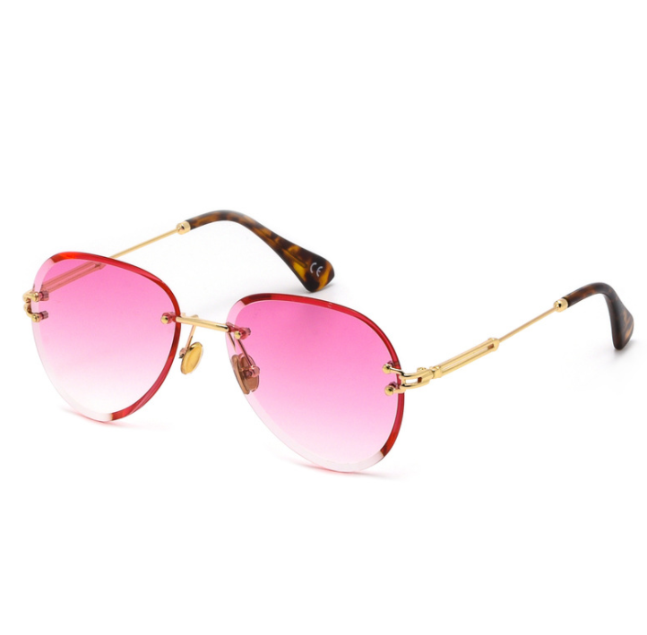 Women's Tinted Multicolor Lense Sunglasses