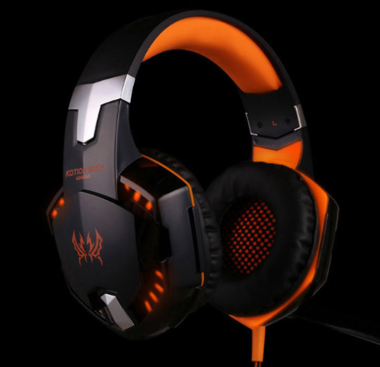 Wired Gaming Surround Sound Deep Bass Headset With Microphone