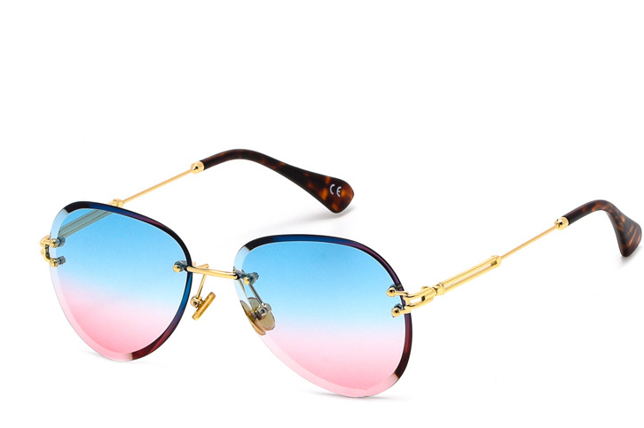 Women's Tinted Multicolor Lense Sunglasses