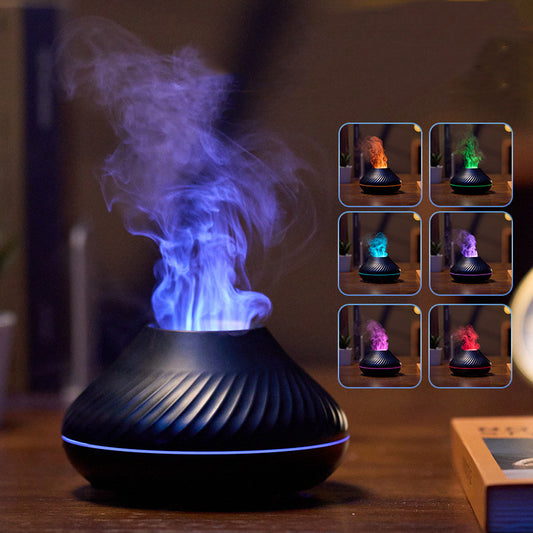New Volcanic Flame Aromatherapy Essential Oil Diffuser