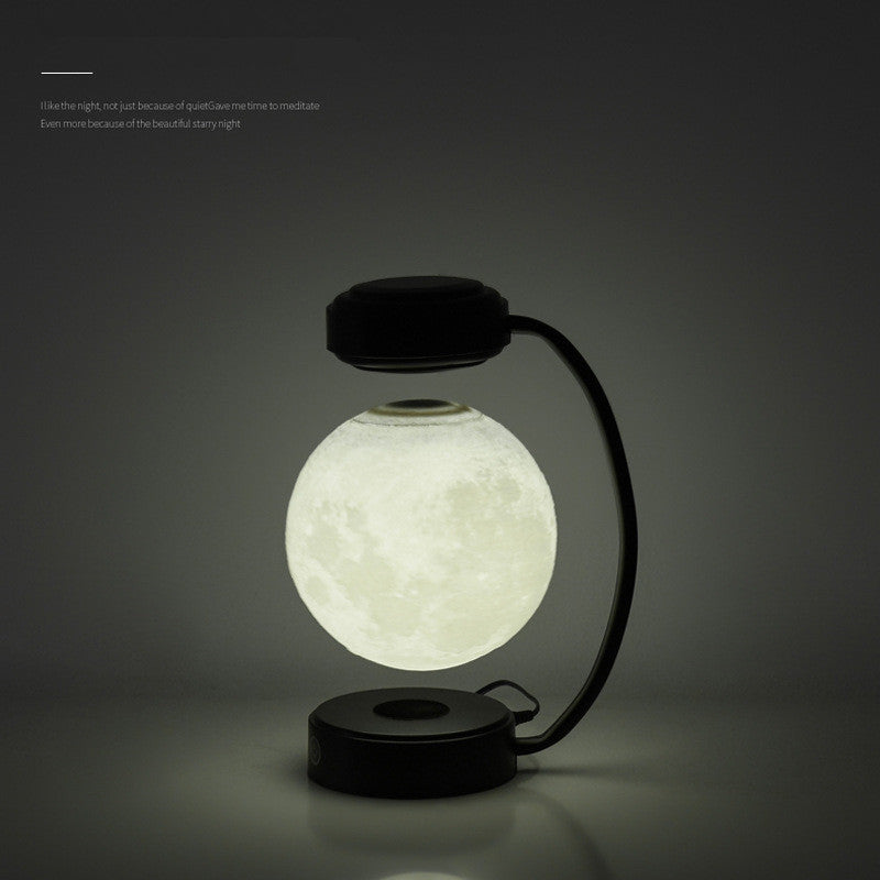 Wireless Levitating 3D LED Moon Night Light