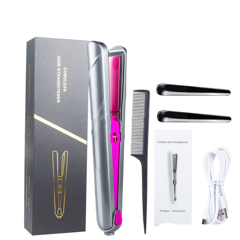 Wireless Portable Hair Straightener Flat Iron