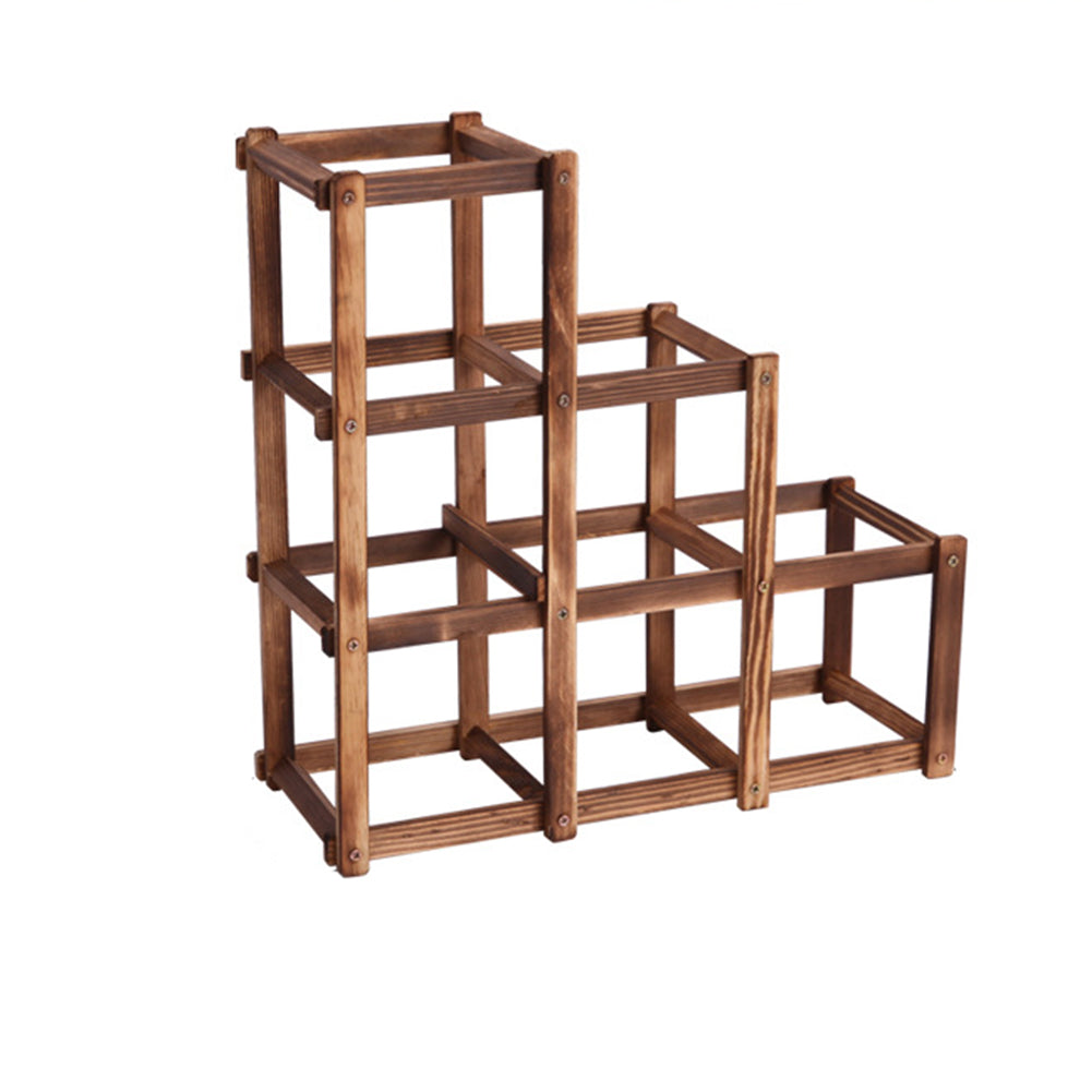 Folding Wood Wine Holding Rack