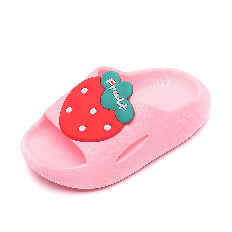 Children's Fruit Design Summer Slippers